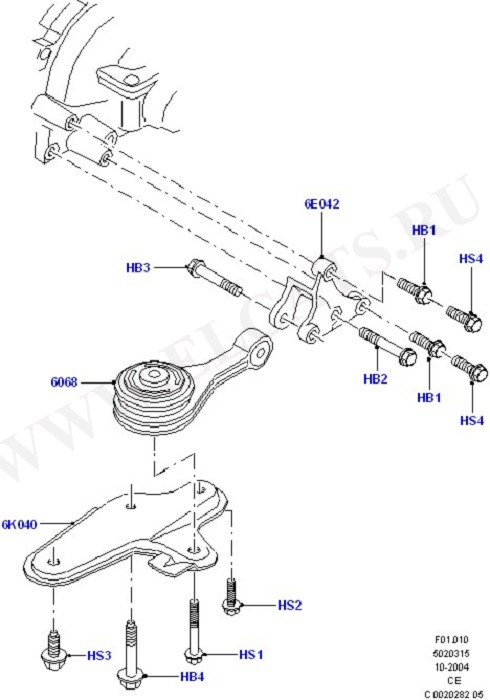 Engine Mounting Damper (Engine & Transmission Mountings)