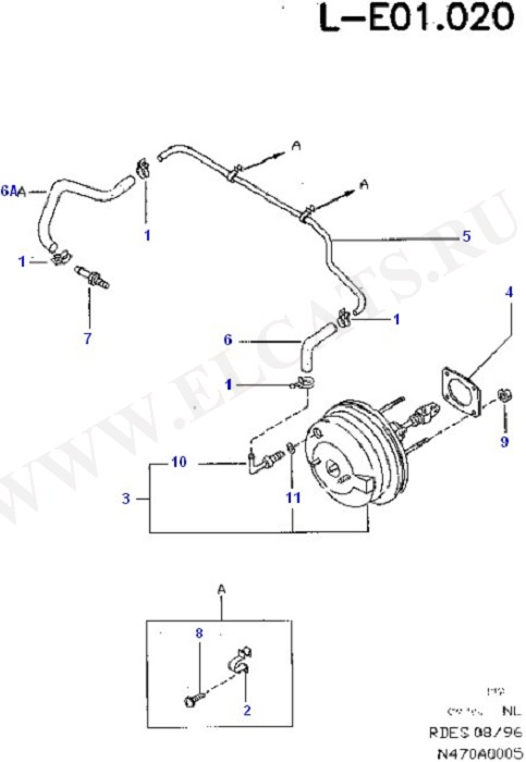Brake Booster (Master Cyl/Brake Booster/Pipes/ABS)