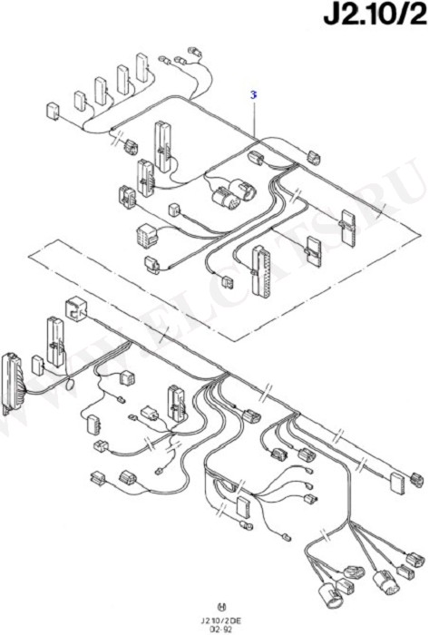 Main Wiring (Wiring System & Related Parts)