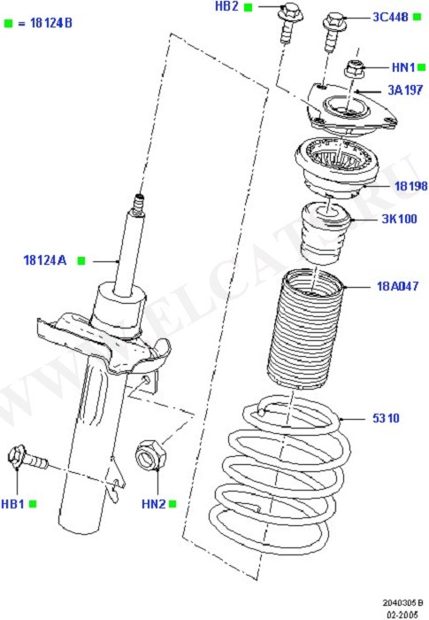 Front Suspension Struts And Springs (Springs/Struts & Shock Absorbers)