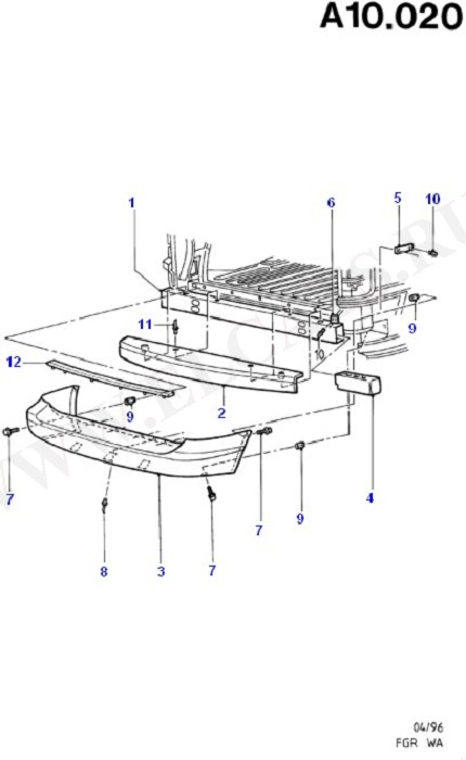 Rear Bumper ( )