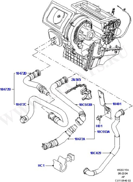 Heater Hoses (   )