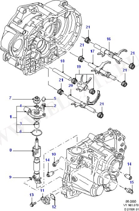 Manual Transmission Gear Shift (Manual Transaxle And Case)