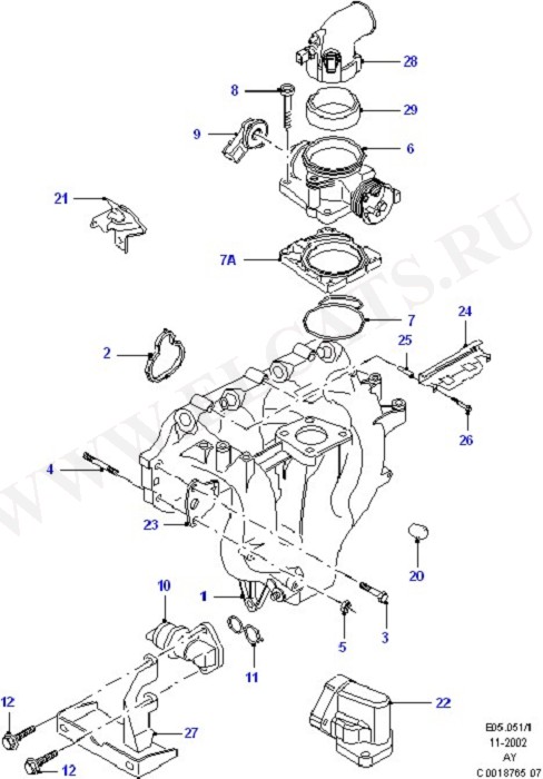 Fuel System - Engine (Zetec E)