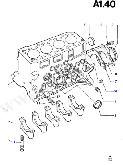 Engine/Block And Internals (Diesel 1.6)