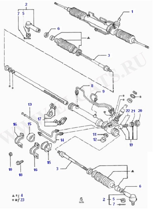 Components - Steering Rack & Pinion ( )