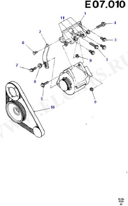 Alternator/Starter Motor & Ignition (Zetec E)