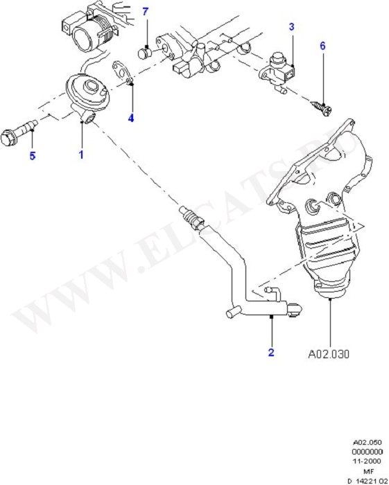 Cylinder Head/Valves/Manifolds/EGR (Modular Engine)