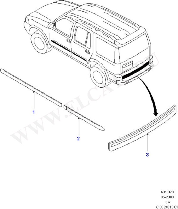 Body Mouldings And Stripe Decals (, . , )