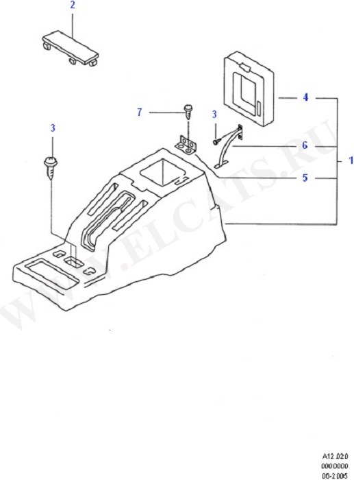 Console - Floor (Console, Carpets, & Insulators)