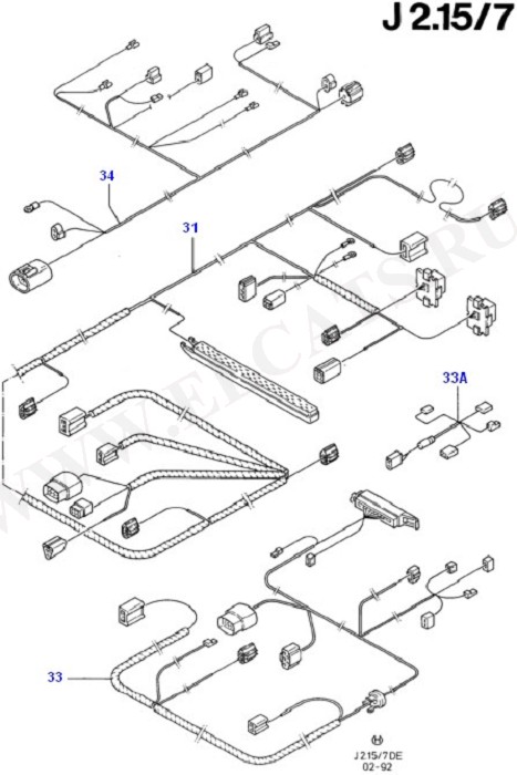 Connecting Wires (Wiring System & Related Parts)