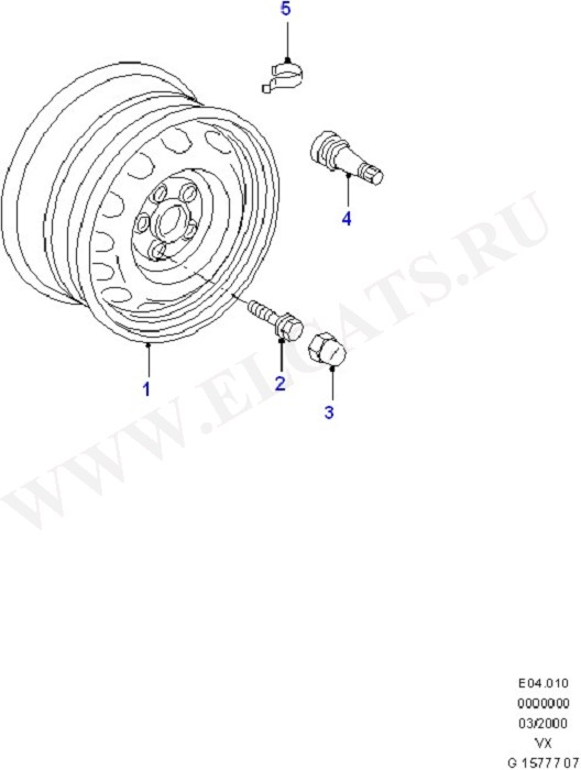 Steel Wheels (Wheels, Covers And Spare Wheel)