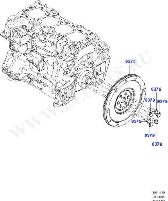 Crankshaft, Pistons And Flywheel ( )