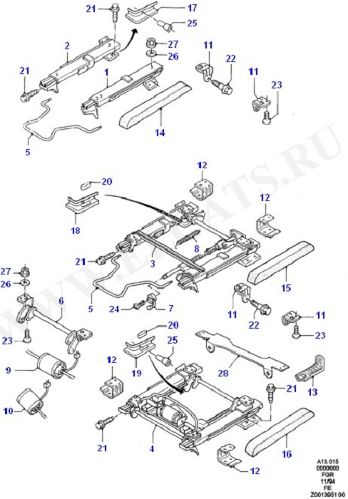 Seat Tracks (Seats And Covers)