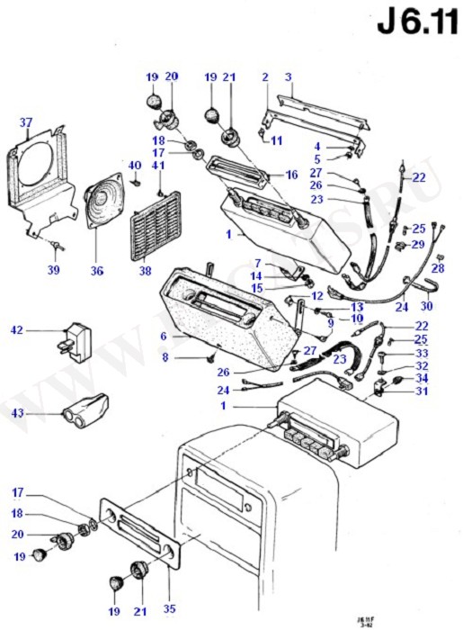 Radio And Speaker - Original Fit (Audio System & Related Parts)