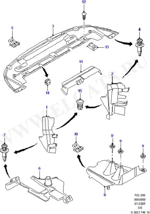 Air Deflectors (Radiator / Hoses And Intercooler)