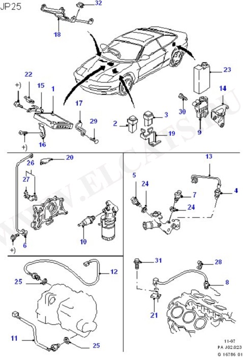 Vehicle Modules And Sensors (Wiring System & Related Parts)