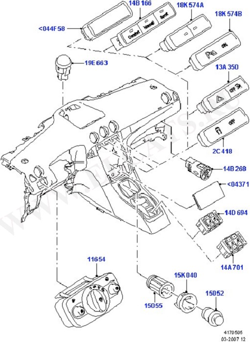 Instrument Panel Related Parts (Instrument Panel Related Parts)