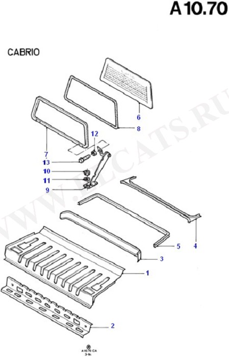 Rear Package Tray And Rear Window (Rear Panels/Bumper & Window)