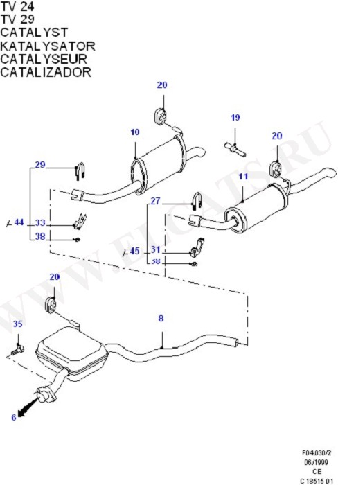 Exhaust System (Exhaust System And Heat Shields)