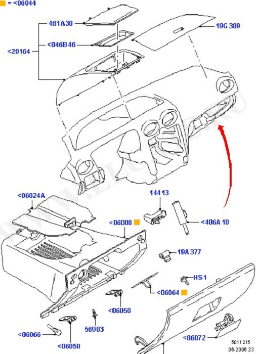 Glove Box (Instrument Panel And Console)