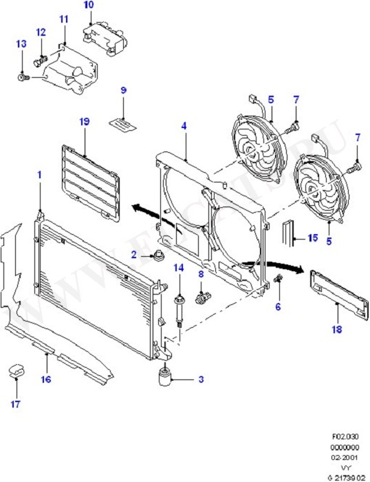 Radiator Fan And Shroud (Radiator / Hoses And Intercooler)