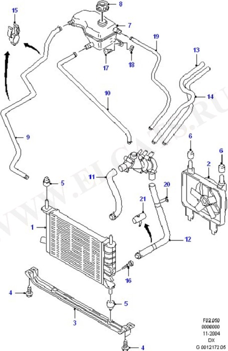 Radiator And Fan (Radiator / Hoses And Oil Cooler)