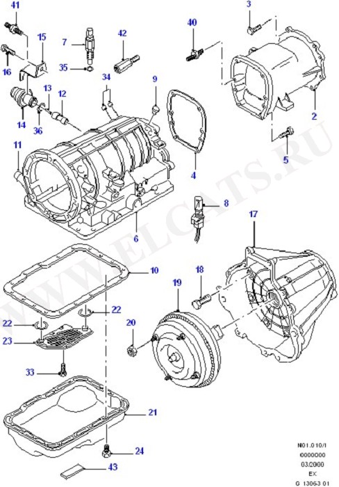 Automatic Transm. And Related Parts (Automatic Transm. And Related Parts)