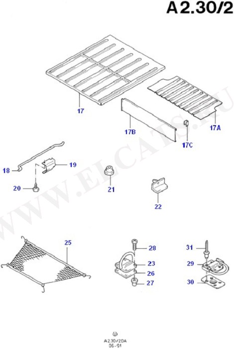 Floor Pan - Intermediate And Rear (Floor Panels And Floor Members)