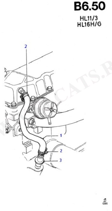 Engine Air Intake/Emission Control (CVH)