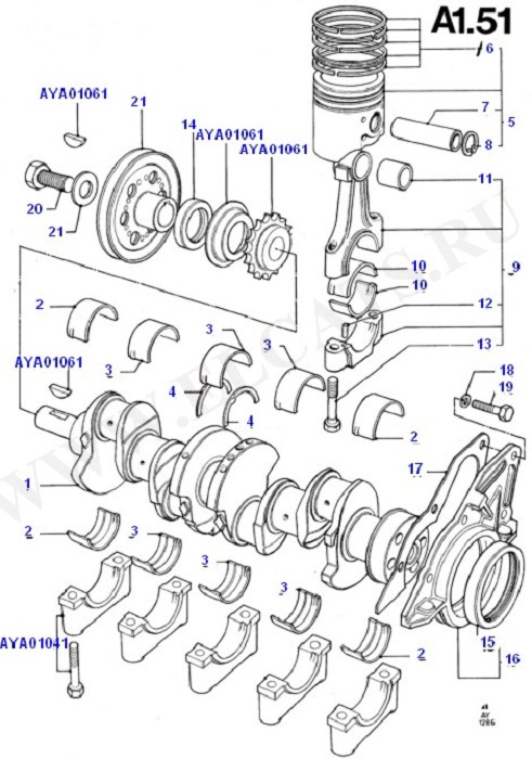 Engine/Block And Internals (OHV/HCS)