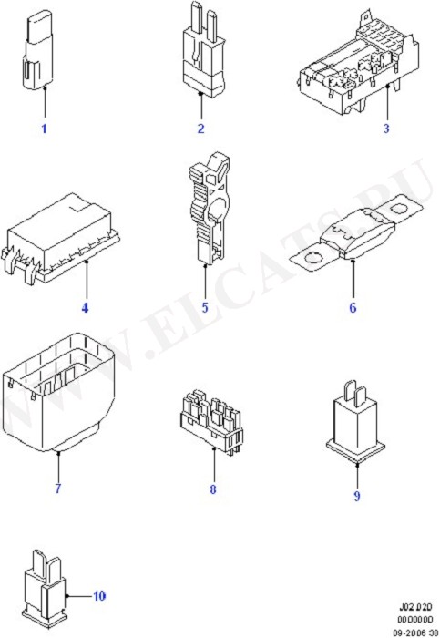 Fuses, Holders And Circuit Breakers (Wiring System & Related Parts)