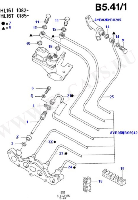 Fuel System - Engine (CVH)