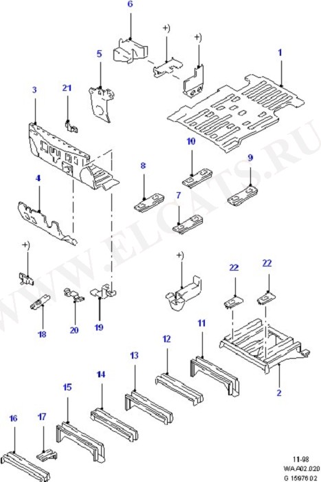 Floor Panels (Floor Panels And Floor Members)