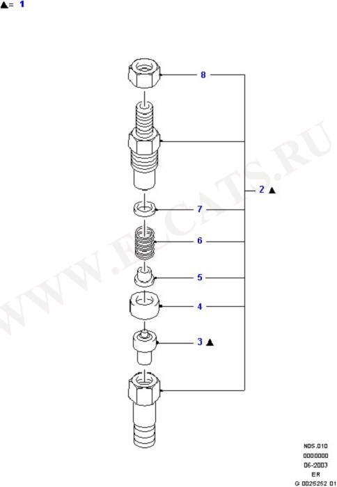 Fuel Injector (Fuel System - Engine)