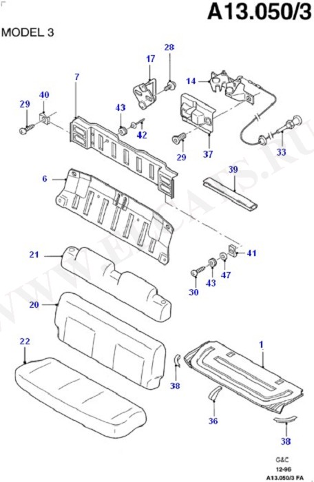 Rear Seat (Seats And Covers)