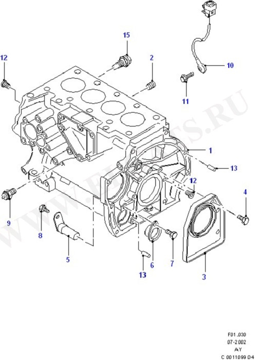 Engine/Block And Internals (Zetec S)