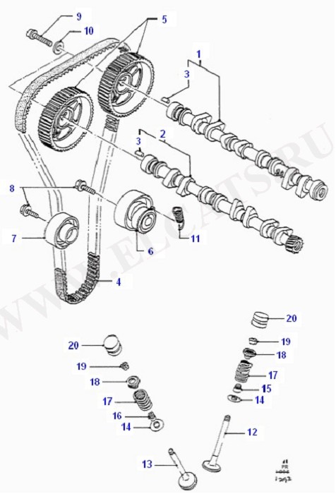 Camshaft And Valve Control (Engine/Block And Internals)