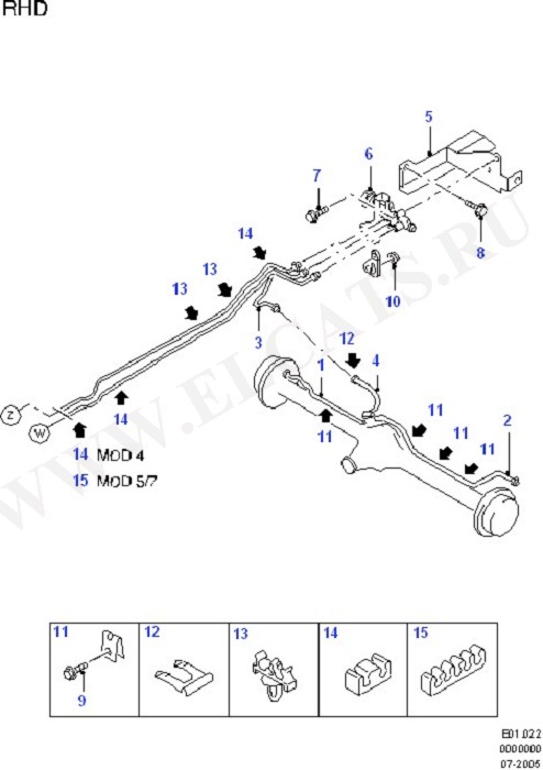 Brake Pipes/Light Laden Valve (Master Cyl/Brake Booster/Pipes/ABS)