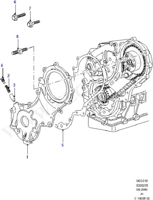 Oil Pump/Pan/Filter/Level Indicator (Lynx Engine)