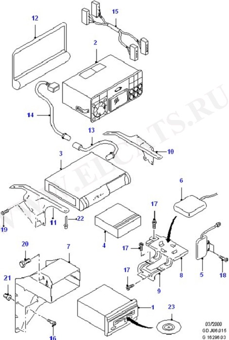 Navigation System (Audio System & Related Parts)