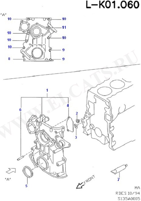 Timing Gear Covers (Engine/Block And Internals)
