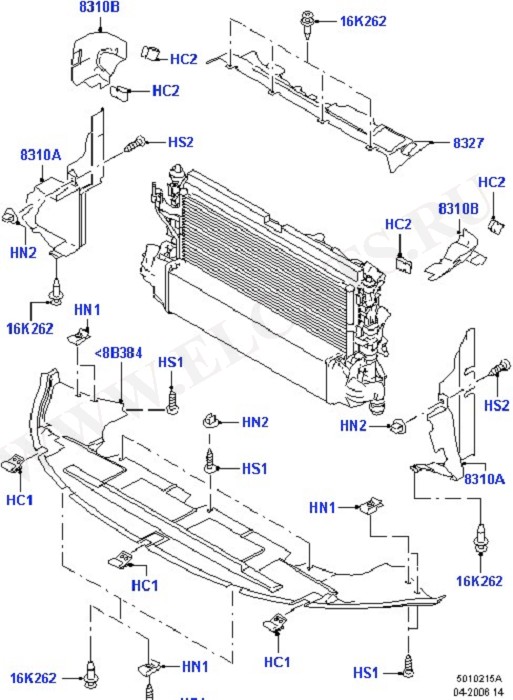 Air Deflectors (Front Body System)