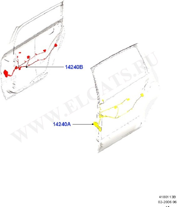 Wiring - Body Closures (Wiring System & Related Parts)