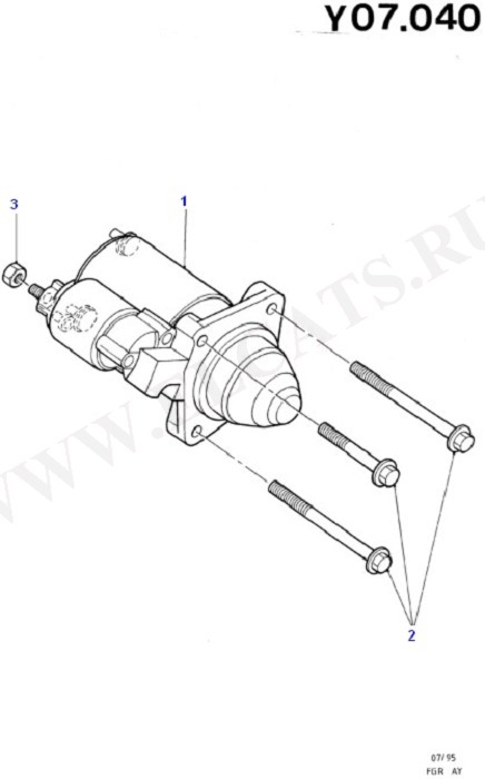 Alternator/Starter Motor & Ignition (Zetec S)