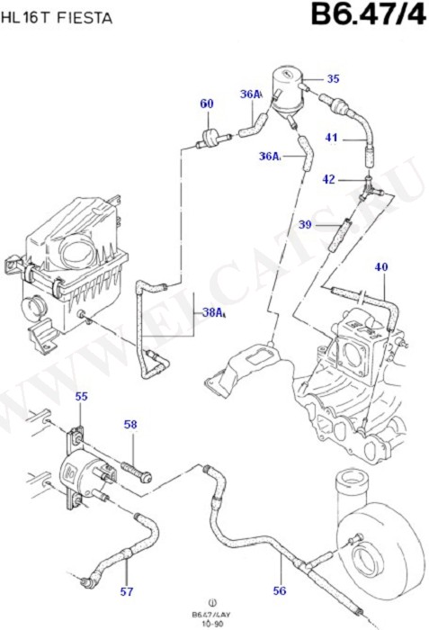 Engine Air Intake/Emission Control (CVH)