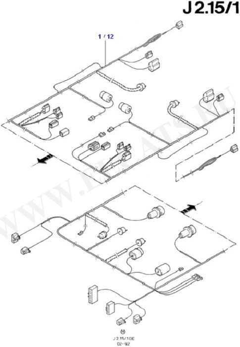 Connecting Wires (Wiring System & Related Parts)