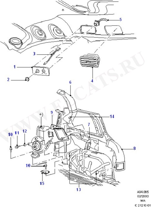 Auxiliary Heater & Air Conditioning (Dash Panel/Apron/Heater/Windscreen)