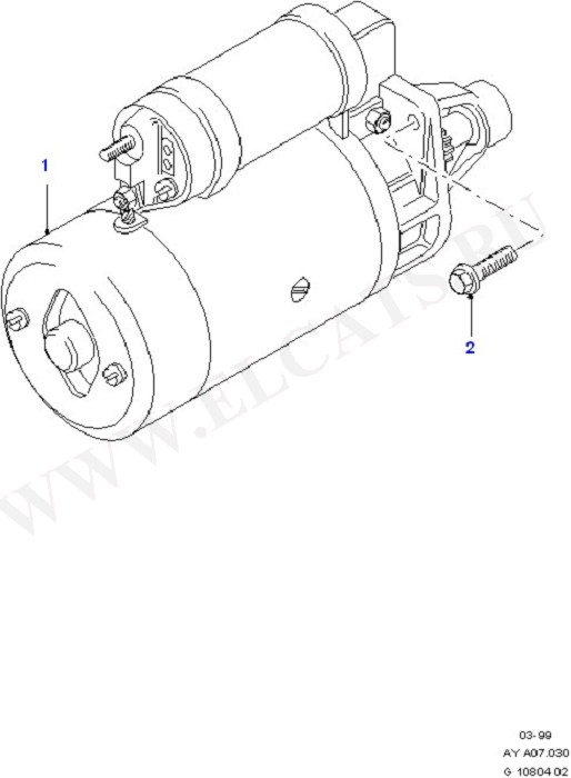 Alternator/Starter Motor & Ignition (OHV/HCS)