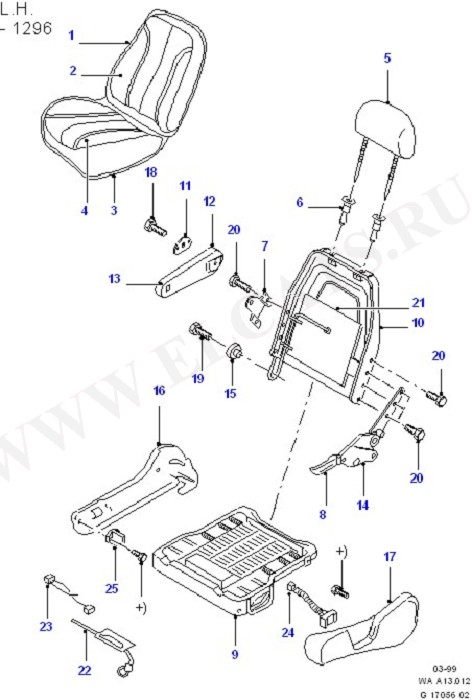 Front Seat - Driver (Seats And Covers)